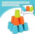 Quick Stack Cups For Kids 3 in 1 Educational And Learning Toys. 