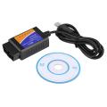 1pc Vgate Scan USB ELM322 OBD2 OBD 2 OBD Scan USB Interface Cable Car ECU Diagnostic ool Scanner Car Code Readers & Scan ools. 
