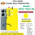 XIAOMI REDMI NOTE 13 PRO (4G) FULL BACK 360 premium Protection Skin Wrap with sides and camera protection skin for Xiaomi Redmi Note 13 Pro 4G full cover Premium Quality skin wrap sheet for xiaomi redmi note 13pro 4g. 