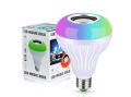 LED RGB Bluetooth Light Speaker Music Bulb with (Wireless Remote). 