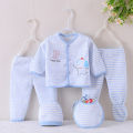 Imported New Born Baby Clothes - Winter Newborn Baby Dress Set | New Born Garam Clothes | 5Pcs Winter Suit for Boys Children | Newborn Baby Starter Set Fleece - 0-6 Months 5PCS Set Spring Fall Newborn Outfits. 