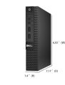 Optiplex 3020 Micro Desktop Computer Ultra Small Tiny PC. 