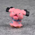 Pikachu Tiny Figure Toy Sylveon Mew Action Figure Psyduck Aipom Pancham Cosmog Model Snubbull Jigglypuff Meowth PVC Doll Decor. 