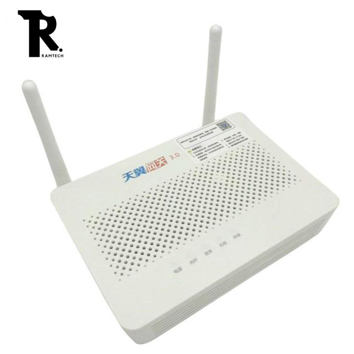 Wifi Router Double Antena Huawei HG8145C5/HS8145C Epon fiber optic router used (imported) With adapter