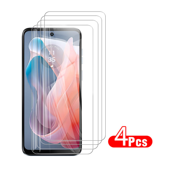 For Motorola Moto G Play (2024) 4PCS Full Screen HD Tempered Glass Protector for motorola moto g play MOTOROLA G PLAY 6.5 inches Scratch and Explosion Proof Screen Protector