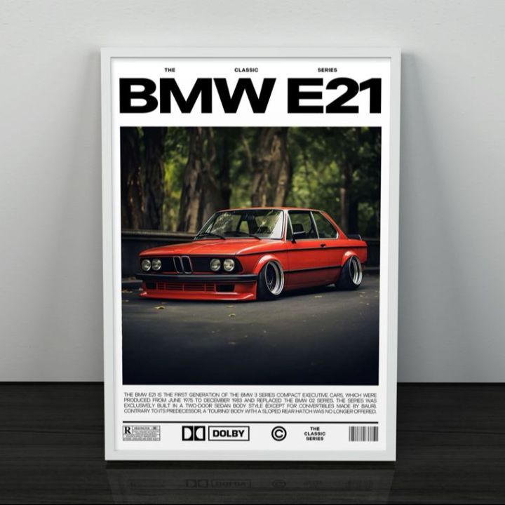 BMW%20E21%20wall%20poster%20%7C%20wall%20frame%20%7C%20wall%20art%20%7C%20wall%20canvas%20%7C%20home%20decoration%20-%20Image%202