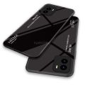 Vantime for Vivo Y15A / Vivo Y15S / Vivo Y01 / Vivo Y15C Case Gradient Phone Back Hard Glass Cover. 