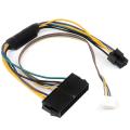 30CM Modular Supply Cable ATX 24Pin 24 Pin Female to 6Pin 6-Pin Male 6Pin Connector for HP Elite 8100 8200 8300. 