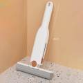 Portable Mini Mop Small Cleaning Mop Clean Desk Cleaner Multifunctional Mop Hand Free Mops Self Short Mop for Desktop Car Household. 
