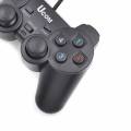 UCOM - USB PC VIBRATION JOYPAD - Wired Gaming Controller For PC / LAPTOP - (UCOM 208-1) (Daraz Like New). 