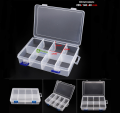 Transparent Plastic Tool Box V-200 Component Box Parts Box Storage Box Electronic Component Box by Electrica. 