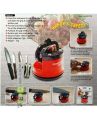 Knife Sharpener with Suction Base | Professional Kitchen Knife Sharpening Tool. 