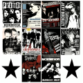 16 pcs 90’s ROCK A6 Posters – 4.1x5.8 inches poster Perfect Wall Art for Any Space closet Modern Room Aesthetic room inspo music pinterest look girly trendy cool posters. 