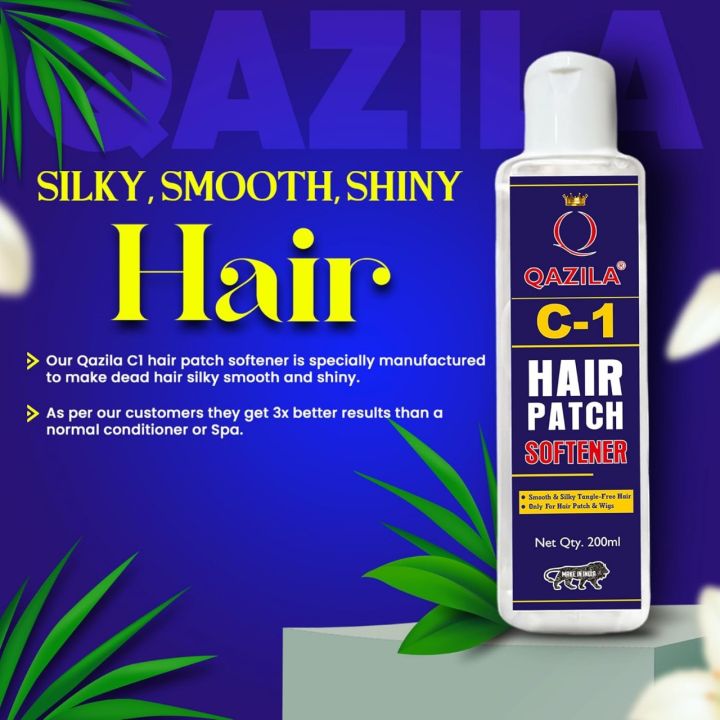 Hair%20Patch%20Softener%20Smooth%20&%20Silky%20Tangle%20Free%20Hair%20by%20Qazila%20C1%20(Net%20Qty%20200ml)%20-%20Image%202