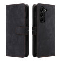Vantime for Samsung Galaxy Z Fold6 PU Leather Wallet Case RFID Blocking Card Holder Flip Stand Shockproof Cover. 