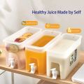 3.5 litre Plastic Drink Dispenser, Beverage Dispenser With Spigot, 1 Gallon Iced Juice Lemon Dispenser For Party Daily Use, Milk Dispenser For Fridge Gallon, Small Water Dispenser. 