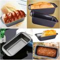 NS Bread Loaf Pan 7.5 X 3.5 X 3" Baking Dish for Sweet And Salty Pastries. 