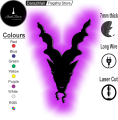 InsideDecors (ID) ISI 3D Markhor Logo LED Wall LED  Lamp/silhouette – Pak Army Pride Wall Decor, Gaming Room WALL LED Light, Pakistani National Symbol – Patriotic Night Light for Home & Office. 