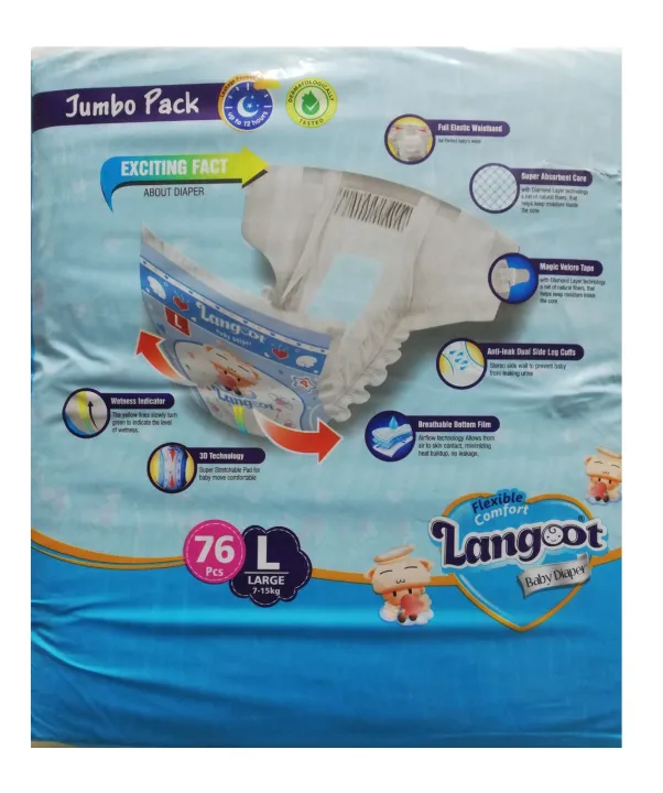 Langoot%20Baby%20Diaper%20Size%204No%20Large%207-15kg%20(76-Pcs%20Pack)%20-%20Image%203