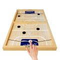 Clapjoy Slingo Fastest Finger First Board Game for Adults & Kids Wooden String Hockey Game Sling Puck Board Hockey Toy Perfect for Family Entertainment, Birthday Party, Christmas Gift. 