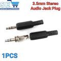 3.5mm Stereo Audio Jack Plug Headphone Male Female Connector. 