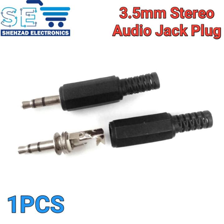 3.5mm Stereo Audio Jack Plug Headphone Male Female Connector