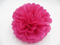 PAPER FLOWER POM POM - 14 INCH FLOWER POM POM - PARTY DECORATION POM POM. 