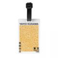m Yayoi usama Abstract Art Luggage ag With ame Card riacy Coer I Label for rael ag Suit. 