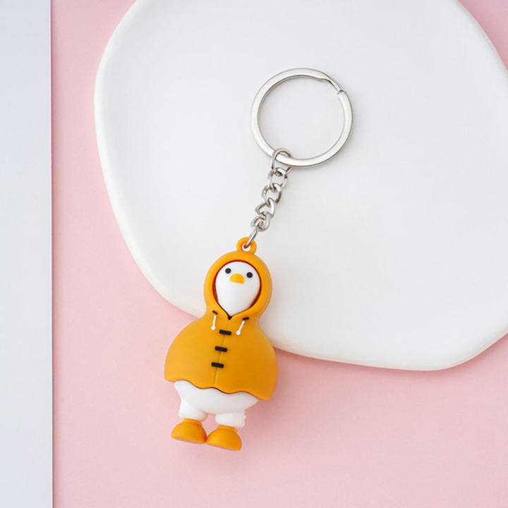 Wholesale Keychain Suppliers Boy And Girl Keychain Set Kawaii Keychain For Girls Cute Purse Pendant Keychain Duck-shaped Keychain