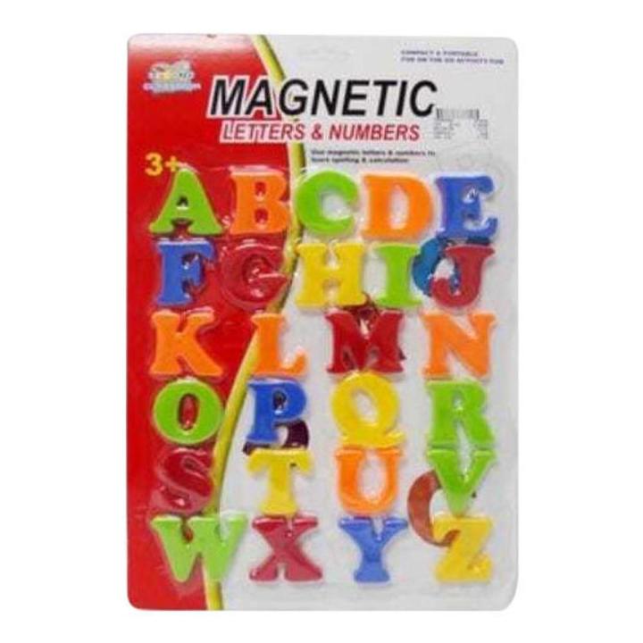 Magnetic Letters Alphabet Fridge Magnets Colorful Plastic ABC Educational Toy Set - 26