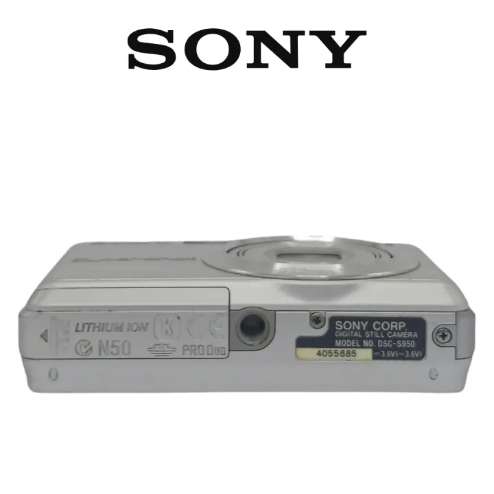 Sony%20Cyber-shot%20DSC-S950%20(Silver)%20%E2%80%93%2010.1MP%20Compact%20Camera%20in%20Excellent%2010/10%20Condition%20with%204x%20Optical%20Zoom%20and%20Face%20Detection%20-%20Image%206