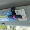 Portable Auto Fastener Car Eyeglasses Clip Ticket Card Clamp Sun Visor Sunglasses Holder. 