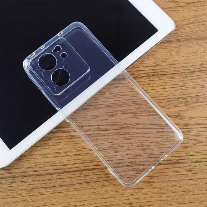 POUHYE Cover per Xiaomi 13 Pro Custodia, Cover Trasparente Ultra Sottile Silicone, TPU Morbido Protettivo Case Antiurto AntiGraffio Dinosauro