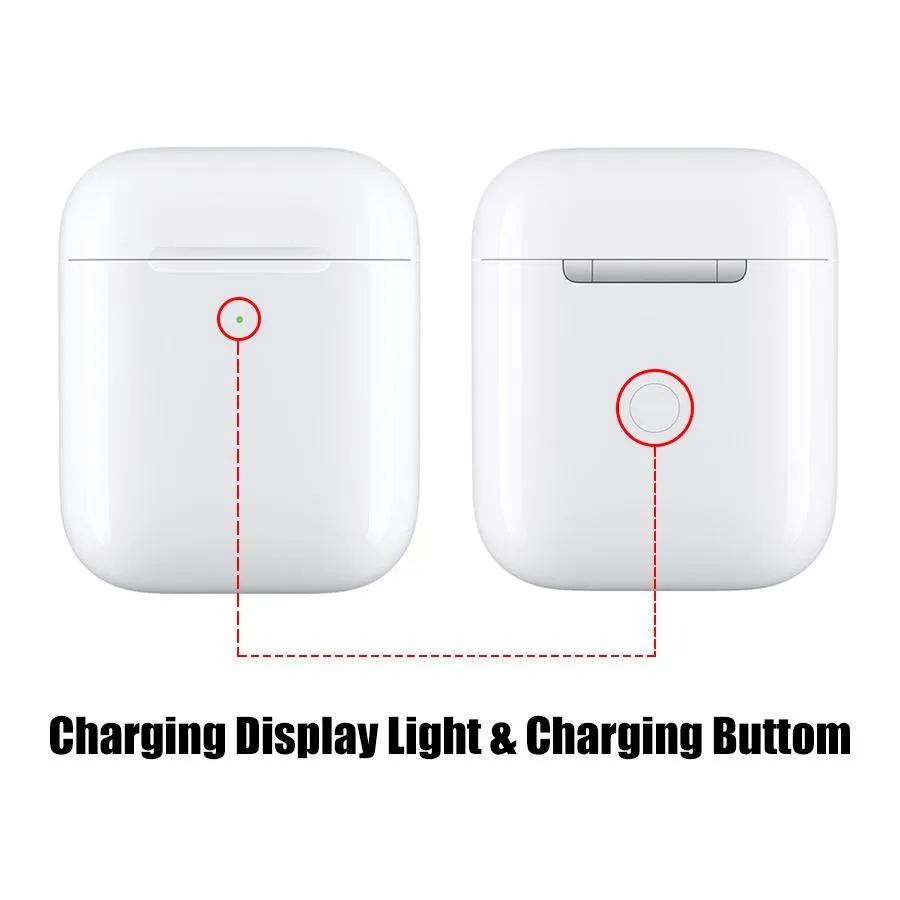 i500 TWS Wireless Earphone 5D Super Bass Wireless Charging