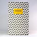 Layflat Notebook Legal - 400 PAGES - Glossy Lamination - PAPERWORK. 