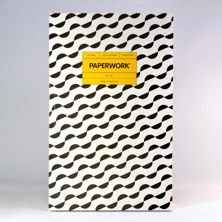 Layflat Notebook Legal - 400 PAGES - Glossy Lamination - PAPERWORK