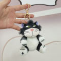 Cute Disney Plush Pendant Soft Lucifer Keychain Cartoon Anime Stuffed Toy School Backpack Pendant Decoration Gifts for Kids Girl BruberryBe. 