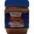 peanut butter crunchy (american crystal brand) 340g. 