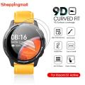 Full Curved HD Clear Flexible TPU Screen Protector Film / Smart Watch Anti-vibration Anti-scratch Protective Film Compatible with Xiaomi Watch S1 Active. 