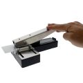 Brady Desktop Stapler Style Slot Punch – Heavy Duty ID Badge Punch for PVC, Laminated & Plastic Cards. 