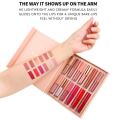 HANDAIYAN 12 Colors Matte  Liquid Lipstick Set 2.5ml*12pcs   0695. 
