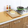 Golden Kitchen Wallpaper Self Adhesive Kitchen Aluminum Foil Stickers Oil Proof Waterproof Drawer Sticker. 