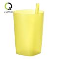 Quorrae Kids Cup Translucent Infant Baby Sip Cup with Built in Straw Mug. 