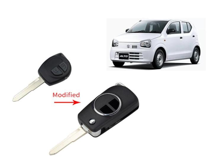 SUZUKI ALTO CULTUS WAGONR SWIFT FLIP ABLE KEY WITH BUTTONS