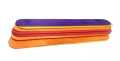 IMPORTED WOODEN Coloured Craft Sticks Ice Cream Sticks Wooden Popsicle Sticks (8pcs Pack) (Size Of Each Stick 20cm Length And 2.5cm Width). 