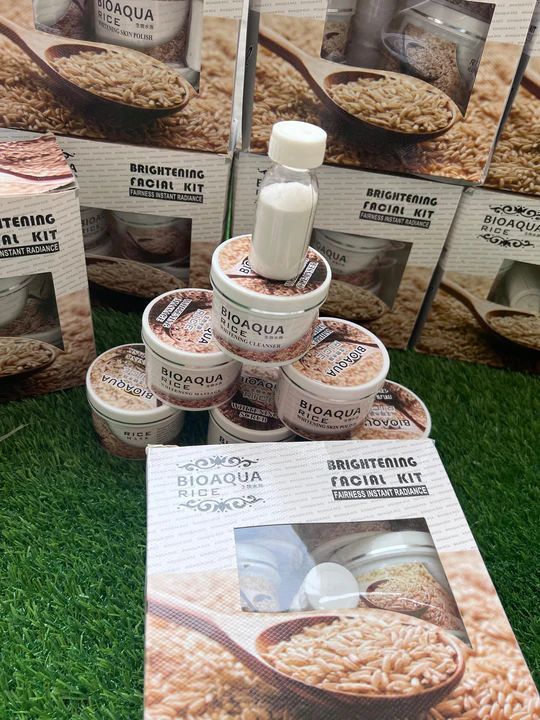 BIOAQUA Rice Brightening Face Facial kit pack of 7 item