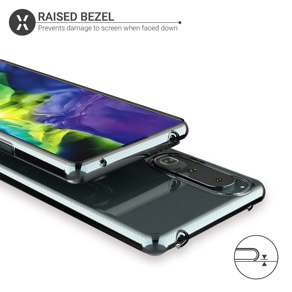 Brotect Pellicola 3D Curvo Full-Cover Per Sony Xperia 5 III – 2 Pezzi, Made In Germany, Auto-Riparante - 2
