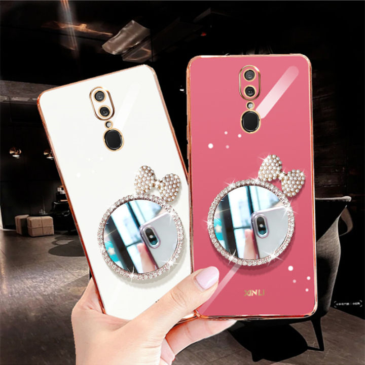 For%20OPPO%20F11%20Back%20Cover%20+%20Bowknot%20Makeup%20Mirror%20Fashion%20Shiny%20Plating%20Square%20Bumper%20Bling%20Girls%20Phone%20Case%20Soft%20TPU%20Silicone%20Shockproof%20Back%20Cover%20-%20Image%204