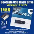 WINDOWS 11 With USB Flash Drive BOOTABLE 3.1. 