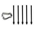 5pcs Stylus Nibs for Samsung Galaxy S24 Ultra S23 Ultra Tab S9 Tab S8 S Pen Nib with Removal Tweezers Touch Pen Tip Replacement. 